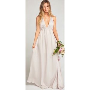 Show Me You MuMu : Luna Halter Gown